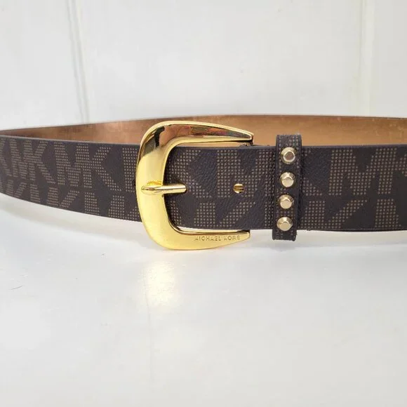 Michael Kors Logo Belt - Picture 4 of 6